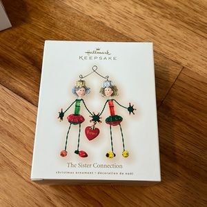 Hallmark sisters ornament